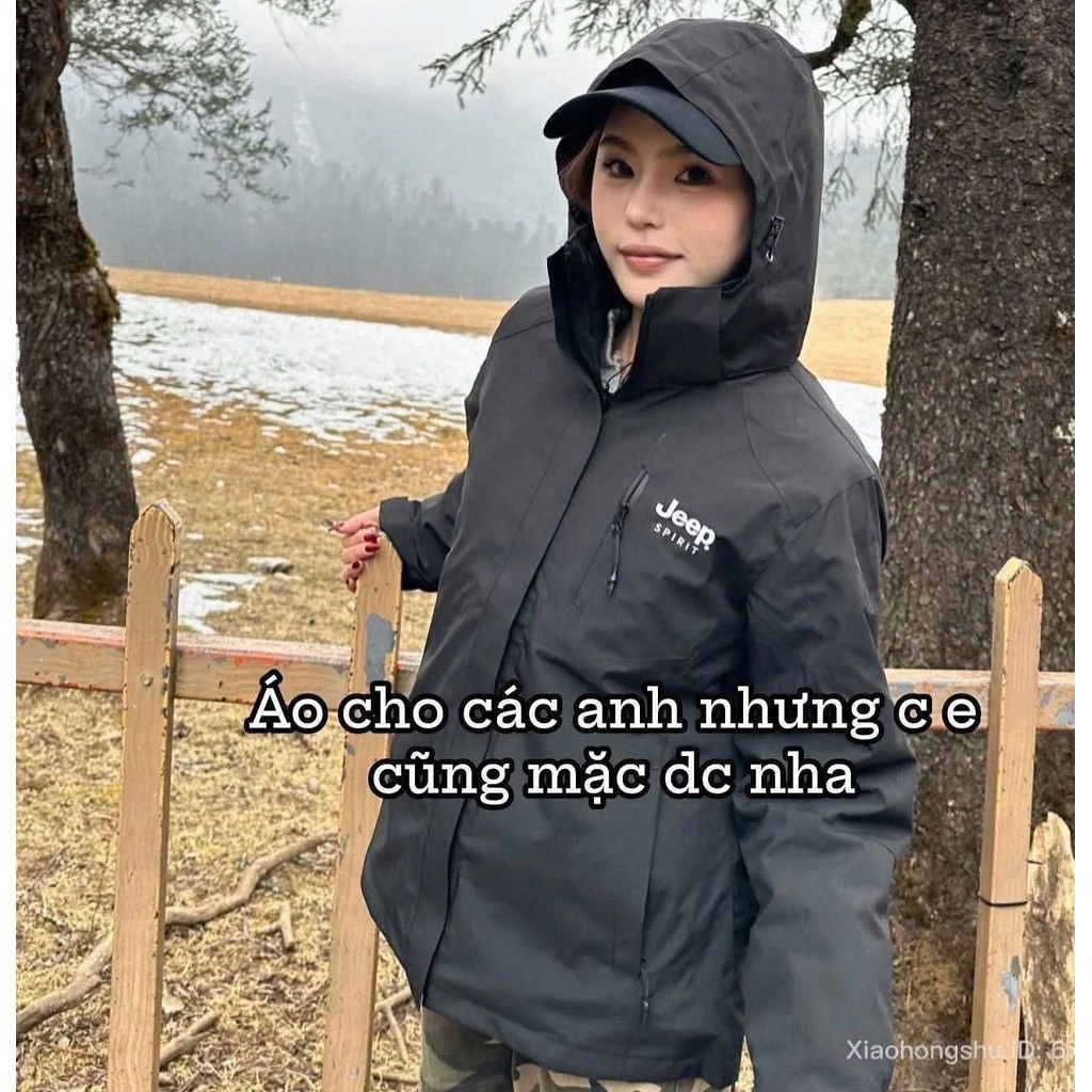 ÁO KHOÁC JEEP LÓT LÔNG CÓ MŨ H1899A