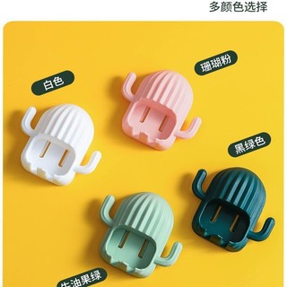 Giá đỡ bàn chải đánh răng xương rồng không đục lỗ trong gia đình
