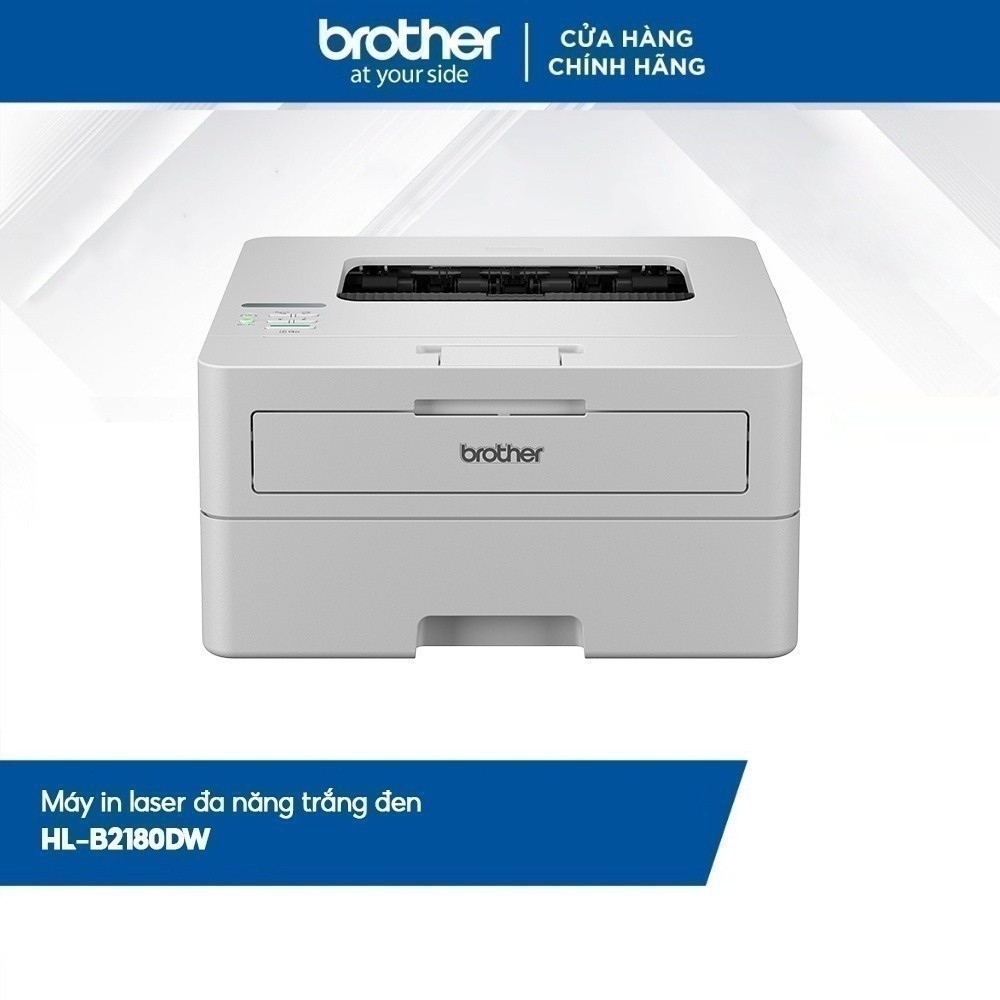 Máy in laser đơn năng Brother HL-B2180DW - Kết nối WIFI - In 2 mặt tự động