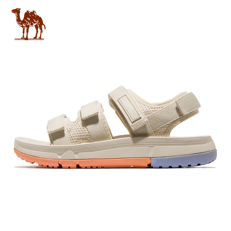 CAMEL CROWN Dép đi biển thoải mái cho nữ Dép thể thao chống trượt