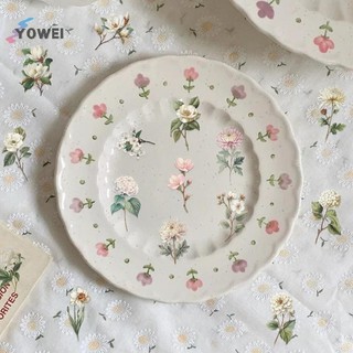 YOWEI 50 Cái Đề Can Chống Thấm Nước Retro Nhánh Dài Hoa Dán Nhựa Hành Lý Hướng Dẫn Sử Dụng Chất Liệu Retro Hoa Trang Trí VN