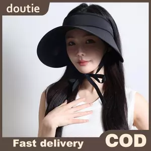 Doutie Vành Rộng Mũ Chống Nắng Mùa Hè Ngoài Trời Phong Cách Thường Ngày Có Thể Gập Lại Mũ Buet Cho Nữ Chống Tia UV Du Lịch VN