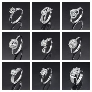 Women's Moissanite Couple Rings by GoukedaFla321