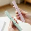 BEABOUT Dấu trang có thể gập lại, Kẹp sách nhẹ bền bỉ, Dụng cụ đọc sách cầm tay học tập