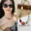 Bộ trang sức cổ điển thời trung cổ Vòng cổ hình học không đều Ánh sáng sang trọng Phong cách cung điện Retro Bông tai cao cấp Nữ 2026-6-11