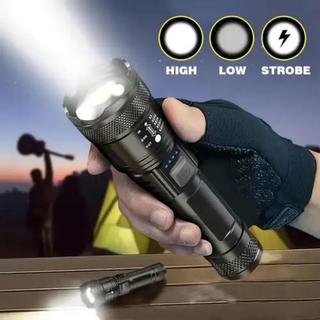 (Còn hàng)Đèn Pin LED Cầm Tay Siêu Sáng Pin Trâu 3 Chế Độ, Pin Tích Điện Dùng Tới 6h Liên Tục, Chống Nước Tốt