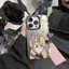 Ốp điện thoại hình thỏ IMD cho iPhone 17 16 15 14 13 12 11 Pro Max Plus X Xr Xs Max 7 8 Plus