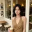 Áo Vest ren dây sọc cổ điển kiểu Mỹ mùa hè phong cách mới Pure Desire Style Hot Girl Slim-Fit Sli