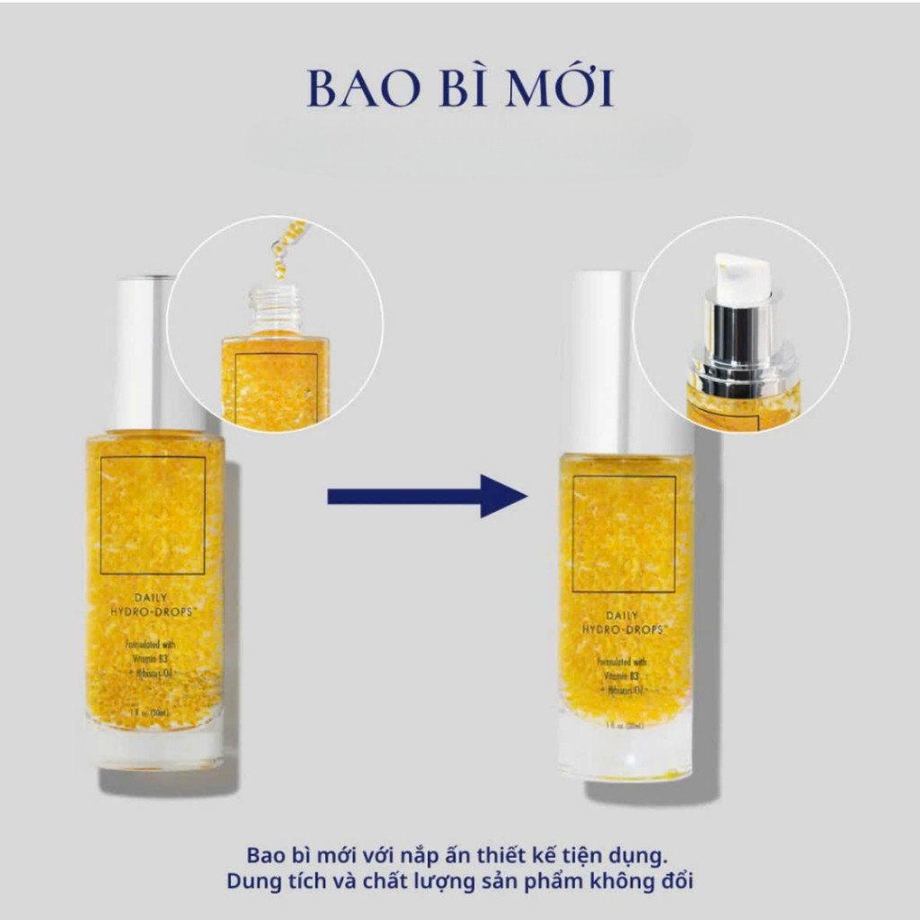 [HÀNG CÔNG TY] Serum B3 Daily Hydro Drops Bản Mới 30ML | Cấp Ẩm Phục Hồi Da