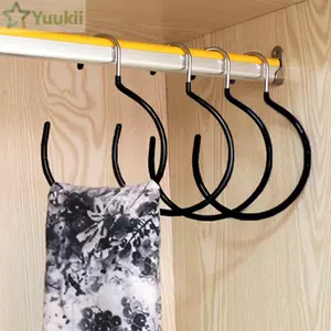 YUUKII Thắt Lưng Giá Treo Móc Giá Đỡ Cho Cà Vạt Áo Bể Chống Trơn Trượt Kim Loại Chống Trơn Trượt