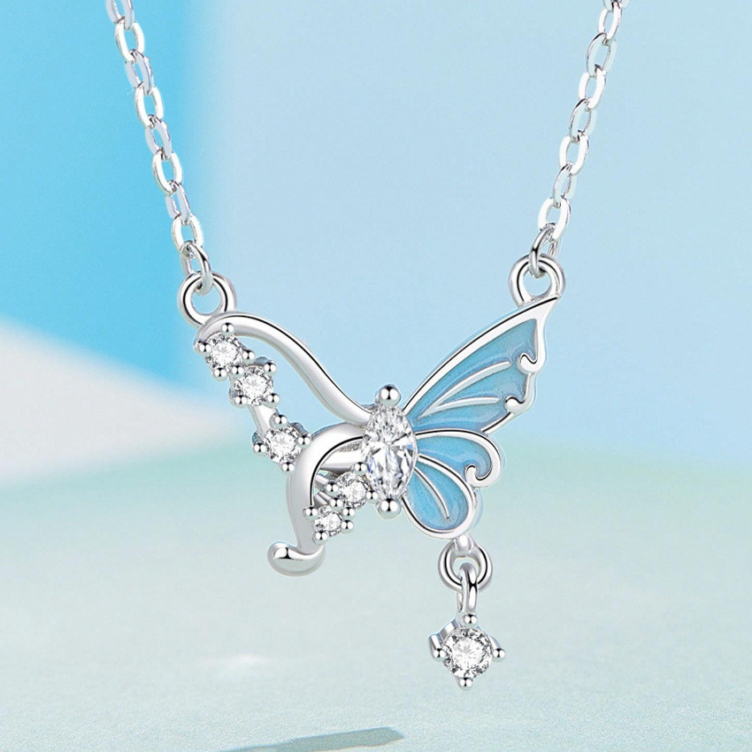 Vòng cổ bướm phát sáng Chuỗi xương đòn ngọt ngào và đa năng