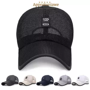 Mũ bóng chày IAPPORTUNIA Lưới không gian ngoài trời bằng vải Cotton chống thấm nước