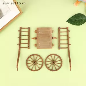 SSVN Nhà Búp Bê Mô Phỏng Thu Nhỏ Lắp Ráp Xe Mô Hình DIY Phụ Kiện Đồ Chơi Nội Thất Sân Vườn.
