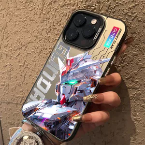 Ốp Lưng Cho Infinix Hot 60 60i 50 40i 30i Note 40 30 50 Pro Smart 10 Plus 9 8 Tecno Camon 40 Spark 30C 10 20 Pro 20C 10C Ốp Điện Thoại Anime Gundam Cool Chống Sốc Mạ Điện