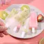HL 4 Cell Kem Popsicle Khuôn DIY Máy Làm Kem Tự Chế Hộp Đá Trẻ Em Mùa Hè Khuôn Kẹo Khay Đá Tiện Ích Nhà Bếp LMWU