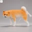 Trang trí xe Shiba Inu - Trang trí nội thất chó con đi tiểu sáng tạo cho ô tô