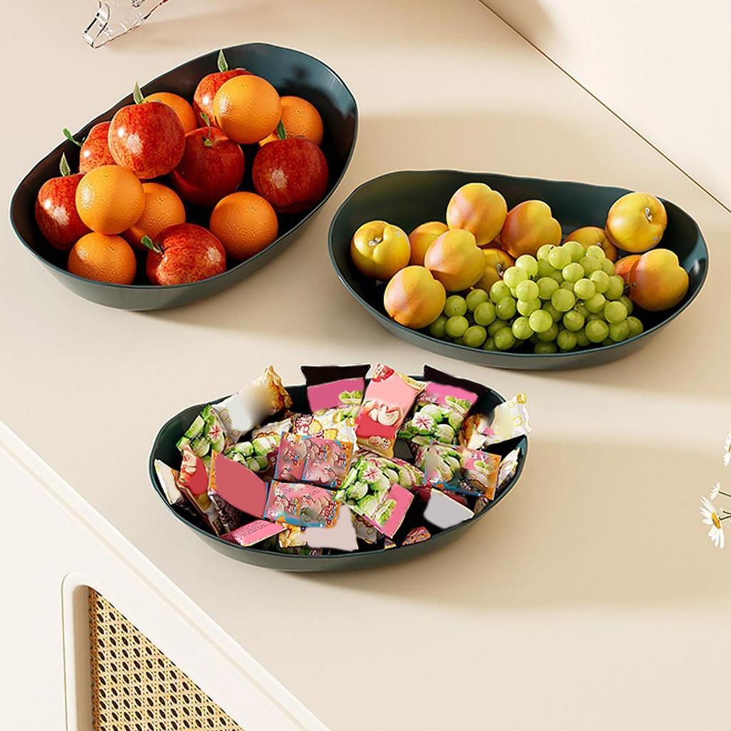Giỏ Trái Cây 3 Tầng Cho Quầy 3 Tầng Lớn Hình Bầu Dục Nhà Bếp Quầy Đựng Trái Cây Cho Nông Dân shopidaevn
