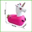 Bouncy Horse 220Lbs Khả năng chịu lực Thổi lên Phễu Đồ chơi ngựa nảy mỡ cho trong nhà Ngoài trời Tuổi 5 Trẻ em saixit2vn