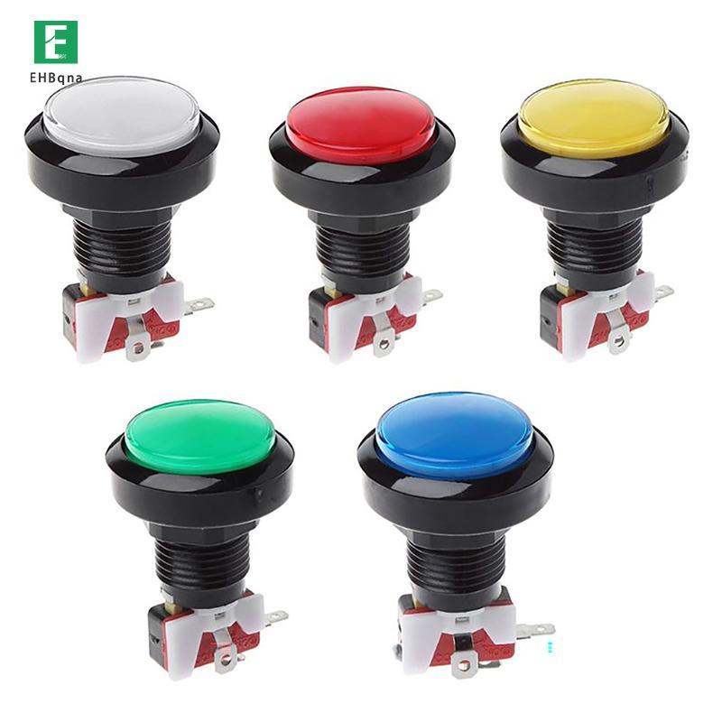 [EHB-t] 1 Nút Nhấn 45 Mm Nút Arcade Led Micro Switch 12V Bộ Công Tắc Nút Nguồn Xanh / Vàng / Đỏ / Trắng / Xanh Mới