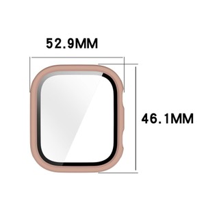 Kính + Vỏ Cho Amazfit Mới BIP Max Bảo Vệ Màn Hình Chống Trầy Xước Phim Ốp Lưng Bảo Vệ PC Cho Amazfit Bip Max Phụ Kiện