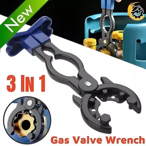 Cờ lê van khí AA Cờ lê đa năng Cờ lê van đa chức năng Hợp kim nhôm Cờ lê giảm áp 3in1 VN