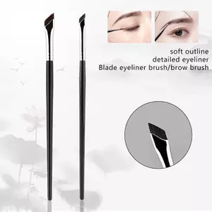 Nâng cấp Bàn chải kẻ mắt Bàn chải kẻ mắt phẳng góc mịn siêu mỏng dưới mắt Bàn chải trang điểm Bàn chải chi tiết chính xác VN
