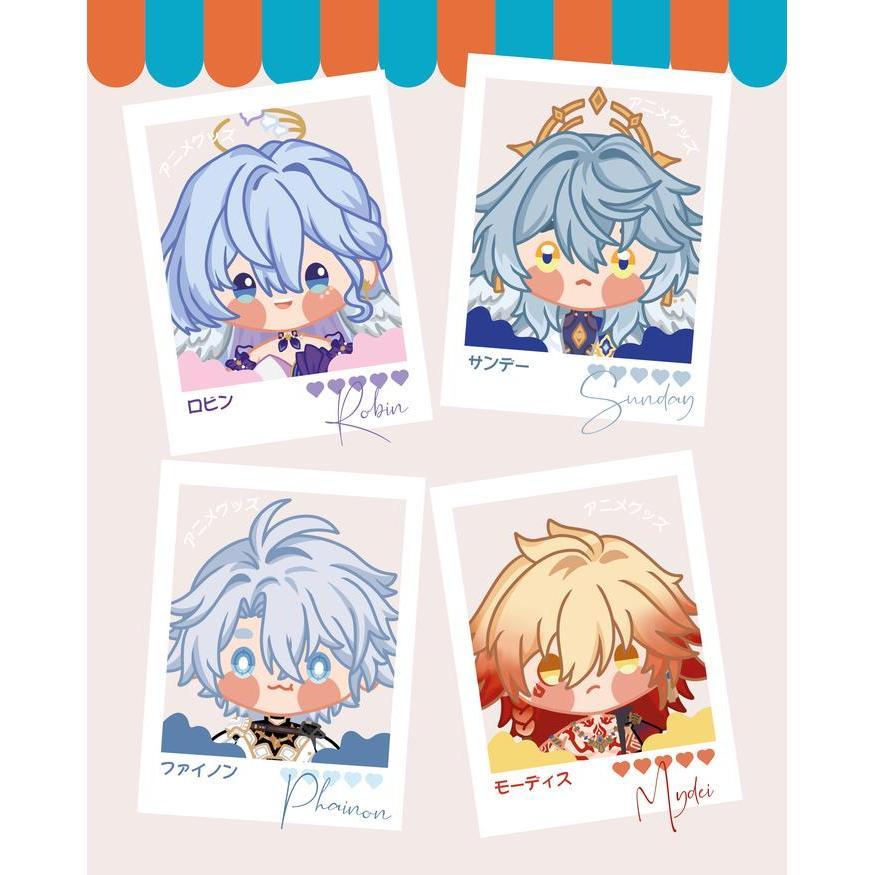 ANIMEGUZZU HONKAI STAR RAIL KEYCHAIN - HSR - GANTUNGAN KUNCI HONKAI STAR RAIL FANMERCH - BLADE