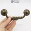 Núm tủ FANIELLAPOWELL, Bền bỉ Dễ dàng cài đặt Kéo ngăn kéo, Phong cách cổ điển Thanh lịch Chống rỉ sét Bail Drop Swing Tay cầm Dresser