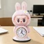 Phổ biến LABUBUBUBU Đồng hồ để bàn im lặng Phòng khách Phòng ăn Nghiên cứu Máy tính để bàn Nơi đồng hồ phẳng