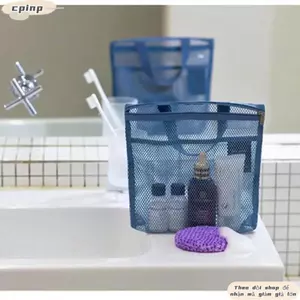 Túi vệ sinh CPINCP, Túi tắm lưới siêu nhẹ treo, có dây kéo Túi đựng đồ khô nhanh Du lịch
