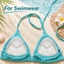 Miếng đệm ngực silicon hình tam giác Push Up Bra Pad Chèn cho túi du lịch Trang phục và sử dụng tại nhà