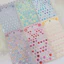 Stiker Đính Đá Pha Lê 3D Hình Trái Tim Tròn - Đồ Chế Đồ Handmade Trang Trí Ốp Điện Thoại Album