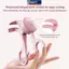 Máy uốn mi làm nóng bằng điện cầm tay MAKY Máy uốn mi làm nóng có thể sạc lại USB dành cho nữ Lâu dài Chống bỏng Hoàn thiện công cụ lông mi VN