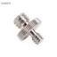 Guansfs Ren Kim Loại Vít Adapter Máy Ảnh Thực Tế Chuyển Đổi Cho Chân Đế Tripod 1/4 Đến 3/8 Nam Ren Những Người Đam Mê Chụp Ảnh