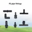 TMOY Nhỏ Giọt Ống Tưới Sửa Chữa 20 Cái Mở Rộng 16mm 20mm Vòi Vườn Phụ Kiện Chống Rò Rỉ Cho Hệ Thống Tưới Cây Trong Sân TMOY