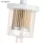 Bộ lọc nhiên liệu đa năng 2 bộ cho xe máy với kẹp ống 14mm Phụ kiện động cơ đáng tin cậy Đẹp