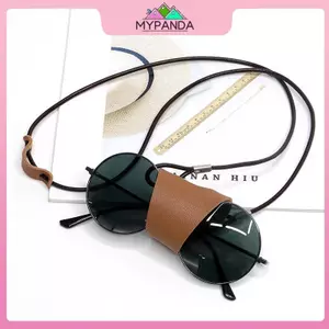 MYPANDA 1Pc Kính Mát Nữ Da Bảo Quản Dây Hộp Đựng Kính Mắt Treo Ne Dây Đeo Dây Xích Nam Chống Rơi Kính Đọc Sách Kẹp Dây Buộc.
