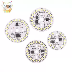 Bóng Đèn AC 220V Downlight Chip Spotlight Bóng Đèn LED Miếng Dán Đèn SMD Tấm Mô-đun tròn Tấm nguồn sáng ELWW