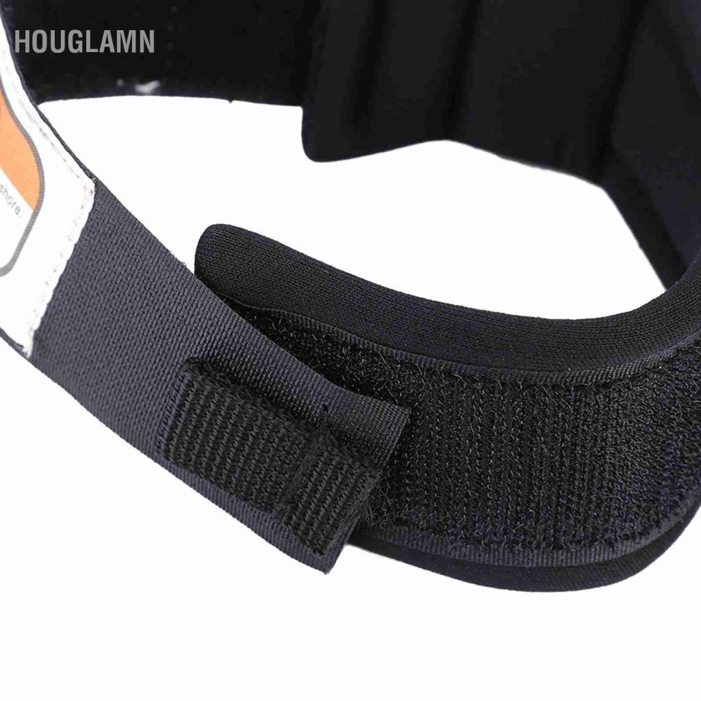 houglamn Qioni Cuộn dây SUP Leash Surfboard 5 mm Chân lò xo Dây lướt sóng cho & Ván chèo đứng bơm hơi (Màu đen)