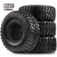 4 121mm 2.2 "Lốp Xe Bánh Xích Lốp Cao Su Cho 1 / 10 RC Xe Trục SCX10 90047 AXI03007 D90 TF2 Tamiya CC01 Traxxas TRX4 Redcat Gen8 Nâng Cấp Phần