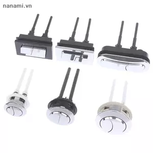 1 Nút bồn cầu xả kép Nút bồn cầu vuông tròn Đẩy nút xả kép [VN]