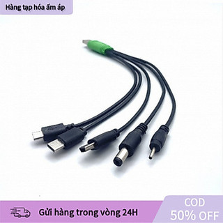 [COD] Cáp Sạc USB Đầu Tròn 2.5mm 3.5mm 5.5mm – Đa Năng, Chuyên Dụng Cho Thiết Bị Điện Tử, Pin, Camera
