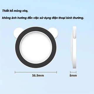 gương selfie từ tính mini Đa Năng: Hút Nam Châm Mạnh, Dùng Được Mọi Máy, Tự Sướng Camera Sau Thể Hiện Vẻ Đẹp Tự Có