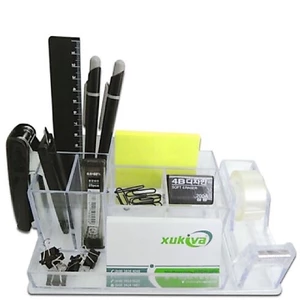 Khay hộp kệ cắm bút, đồ dùng văn phòng phẩm XUKIVA 184. -