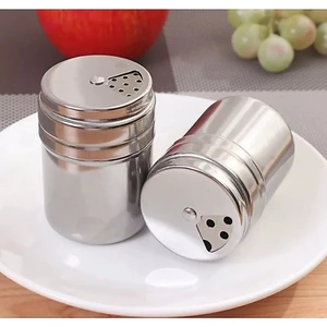 Lọ Đựng Tăm/Hạt Tiêu Inox 304 Cao Cấp – Chống Gỉ, An Toàn Vệ Sinh, Nắp Xoay Tiện Dụng