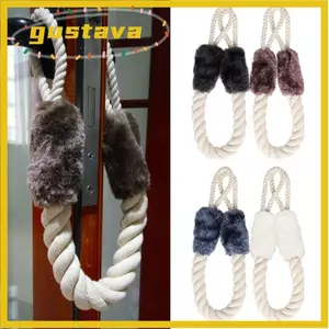 Nút chặn cửa GUSTAVA Màu nâu Bảo vệ cửa sổ Dây trang trí Bảo vệ cửa