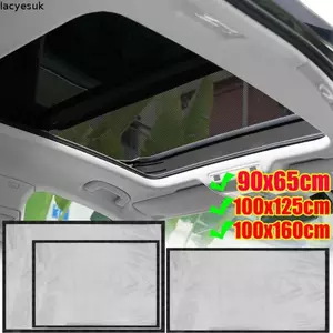 Lưới chống nắng ô tô LACYESUK, Tấm che nắng ô tô chống tia cực tím, Lưới phụ kiện ô tô Chống màn hình Dễ dàng lắp đặt Vỏ che nắng ô tô có thể gập lại Cắm trại trên ô tô