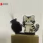 Bình đẩy mèo Nam châm tủ lạnh Trang trí nội thất Nam châm tủ lạnh Bộ sưu tập mèo Whisker Hộp tưởng niệm Trang trí văn phòng tại nhà để làm quà tặng VN