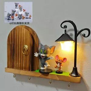 Hàng sẵn có Trang trí sáng tạo Nhãn dán gia đình Bảng tường Công tắc gỗ nguyên khối Vỏ bảo vệ tường Chống sốc điện xấu xí Vỏ che lỗ ổ cắm