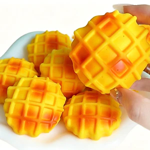 1 Chiếc Thật Nướng Màu Vách Ngăn Squish Đồ Chơi Lớp Học Phần Thưởng & Ngày Lễ Vớ Nhồi Bông